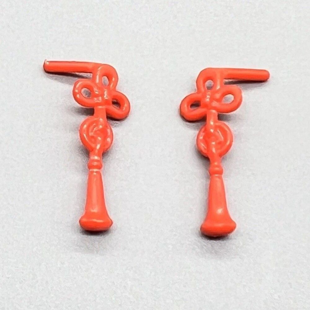 Monster High G1 Jinafire Long Scaris Signature Tassel Earrings ONLY Doll 2012